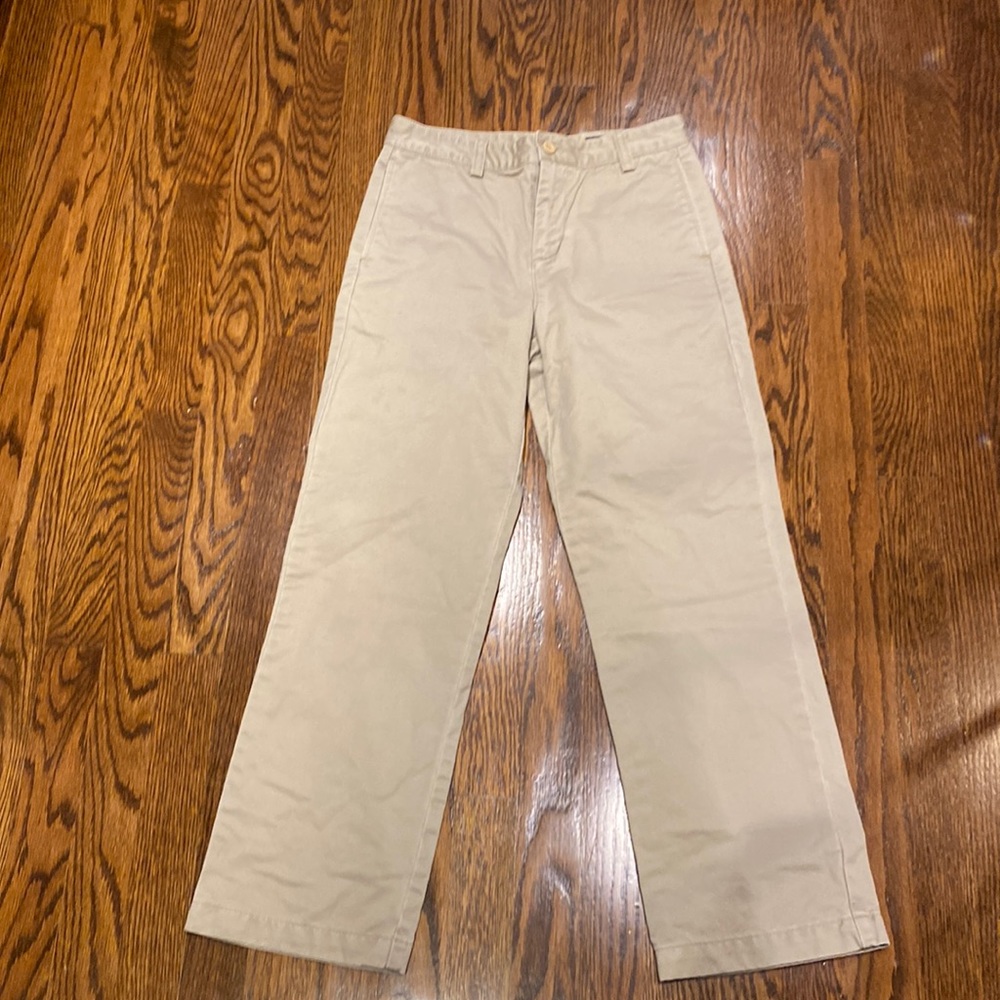 Vineyard Vines Boys size 22 tan pants perfect condition worn once